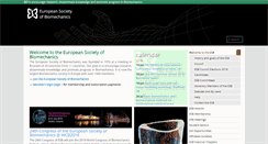 Desktop Screenshot of esbiomech.org