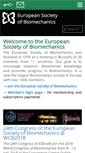 Mobile Screenshot of esbiomech.org