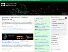 Tablet Screenshot of esbiomech.org